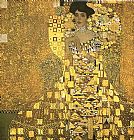 Gustav Klimt Portrait of Adele Bloch (gold foil)